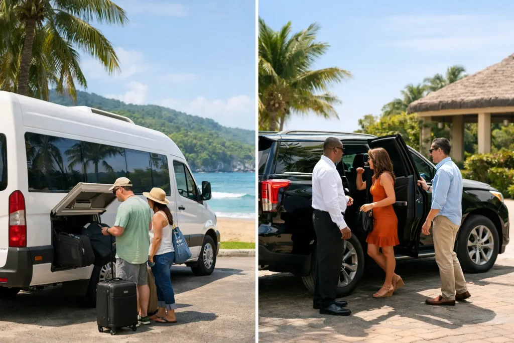 Jamaica Shuttle Versus Private Transfer