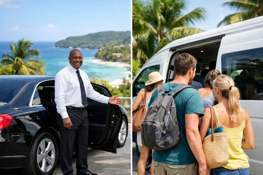 Private Driver vs Shared Shuttle in Jamaica